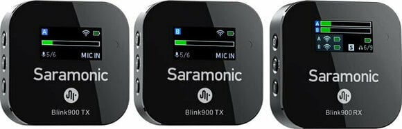 Vezeték nélküli rendszer kamerához Saramonic Blink900 B2 Advanced 2.4 GHz(2TX+1RX) - 1