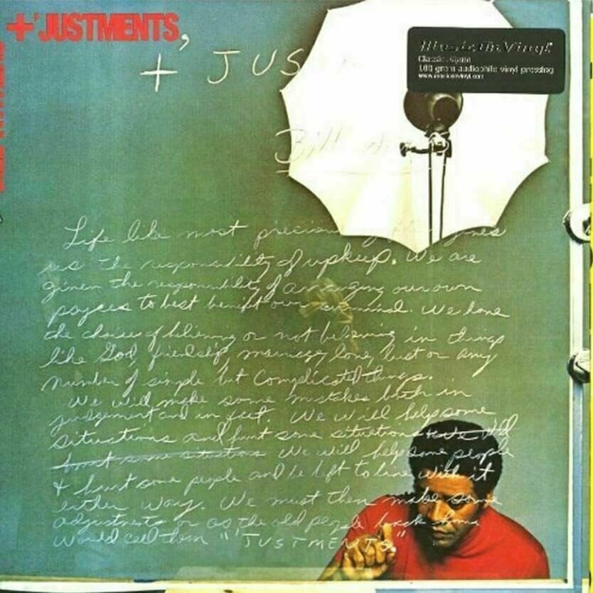 Schallplatte Bill Withers - Justments (180g) (LP)