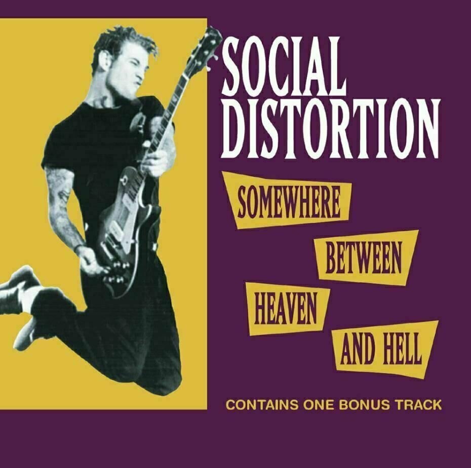 Vinyl Record Social Distortion - Somewhere Between Heaven and Hell (180g) (LP)