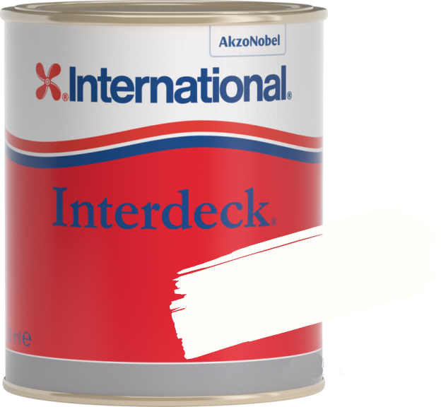 Farba do łodzi International Interdeck White