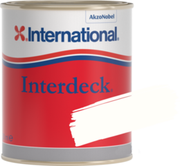 Boja za brodove International Interdeck White 750 ml Boja za brodove