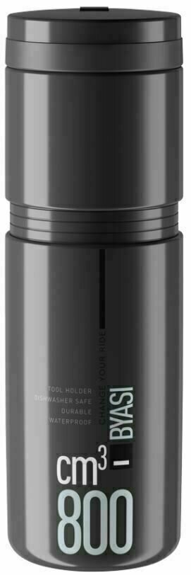 Cykelflaske Elite Byasi Grey 800 ml Cykelflaske