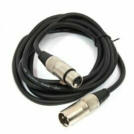 Cable de micrófono Lewitz MIC 011 Negro 3 m Cable de micrófono - 1