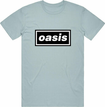 T-shirt Oasis T-shirt Decca Logo Sky Blue L - 1