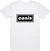 T-Shirt Oasis T-Shirt Decca Logo Unisex White 2XL