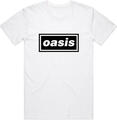 Oasis Decca Logo White L Skjorte