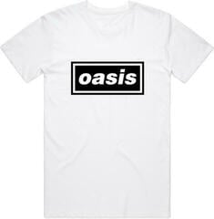 Риза Oasis Decca Logo Unisex Тениска с къс ръкав/White/Къси