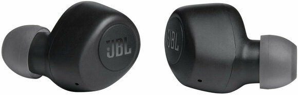 True trådløs i øre JBL W100TWSBK Black - 1