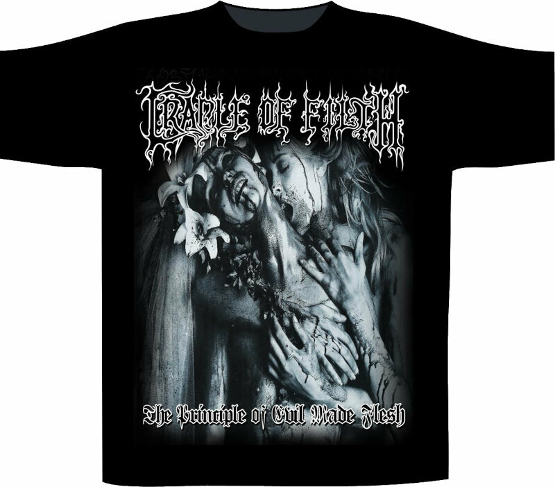 T-Shirt Cradle Of Filth T-Shirt Supreme Vampiric Evil Unisex Black 2XL