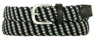 Gürtel Alberto Metal  Braided Black/Silver