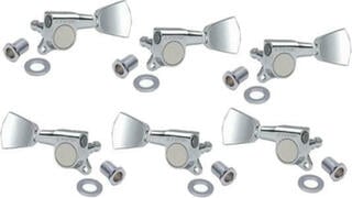Mechanik für Gitarre Gotoh SG381 04 Tuners L3 + R3 Chrome Chrome Mechanik für Gitarre