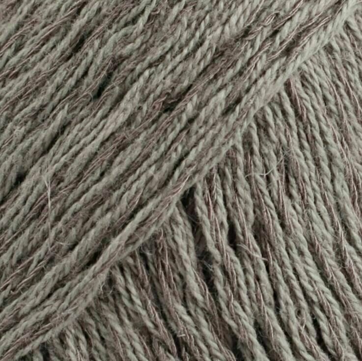 Fios para tricotar Drops Belle Uni Colour 07 Zinc