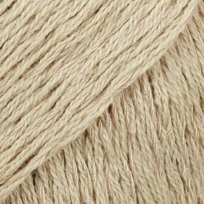 Fios para tricotar Drops Belle Uni Colour 24 Sand