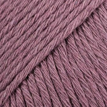 Knitting Yarn Drops Cotton Light Uni Colour 24 Grape - 1