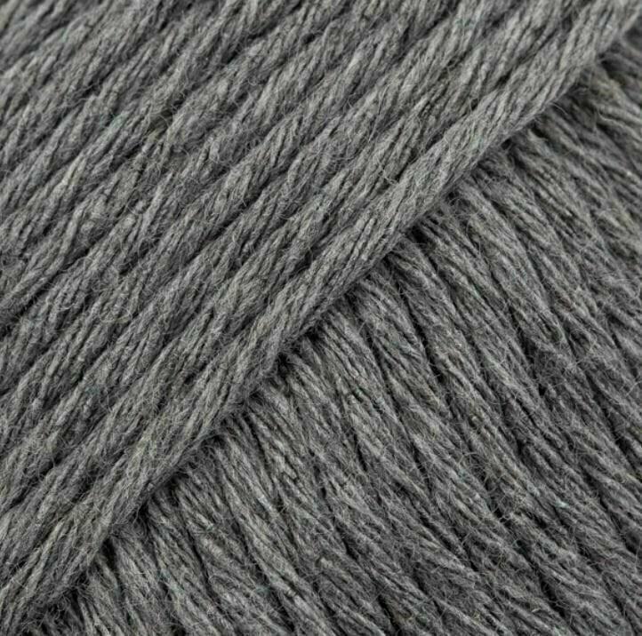 Fios para tricotar Drops Cotton Light Uni Colour 30 Dark Grey