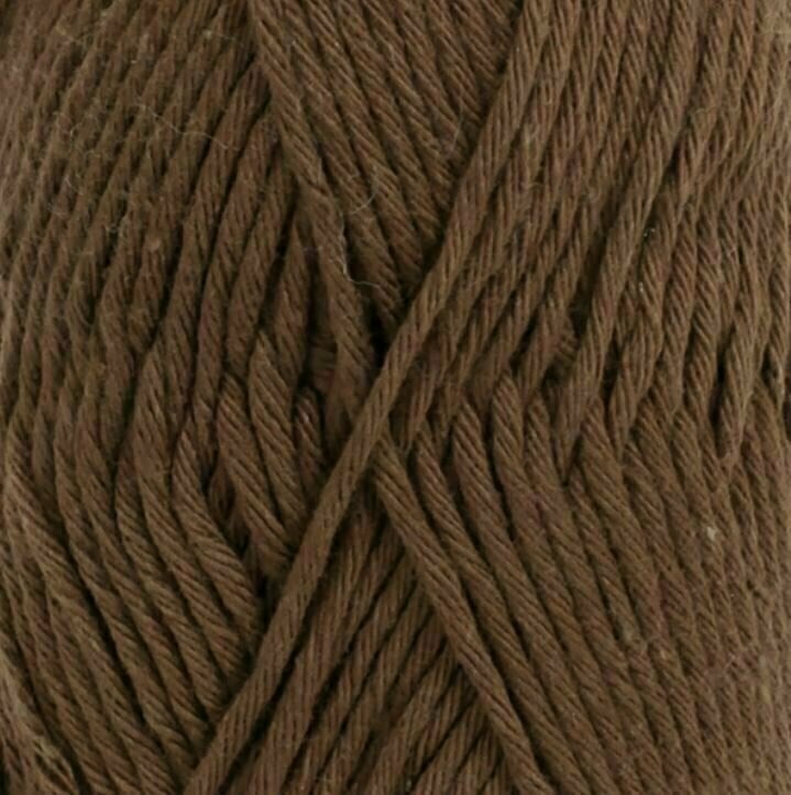 Fios para tricotar Drops Paris Uni Colour 44 Brown
