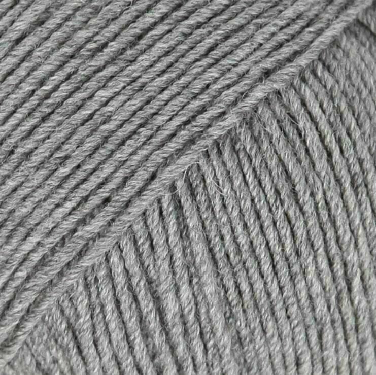 Fios para tricotar Drops Baby Merino Mix 19 Grey