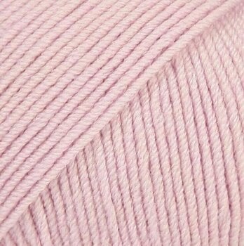 Pletací příze Drops Baby Merino Uni Colour 26 Light Old Pink - 1