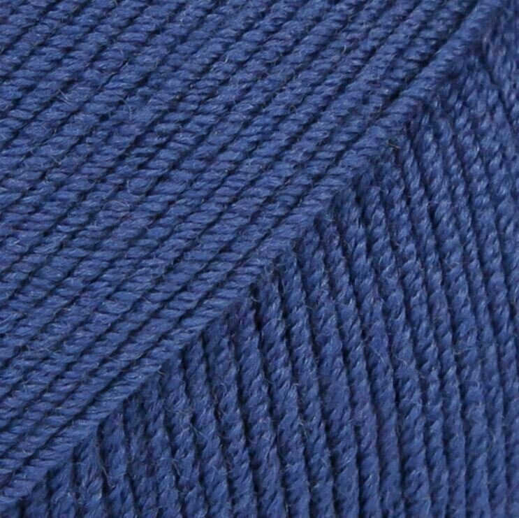 Fire de tricotat Drops Baby Merino Uni Colour 30 Blue