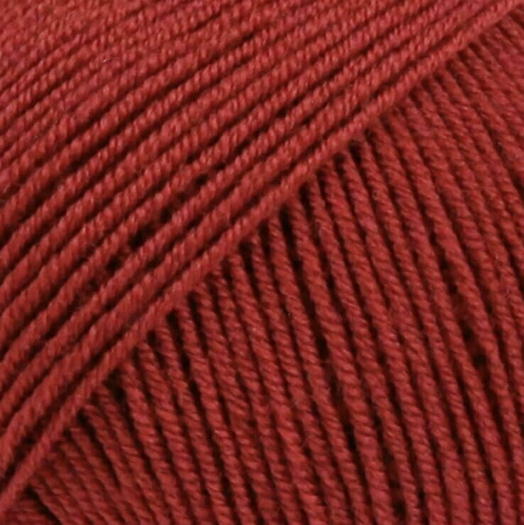 Fios para tricotar Drops Baby Merino Uni Colour 51 Bordeaux
