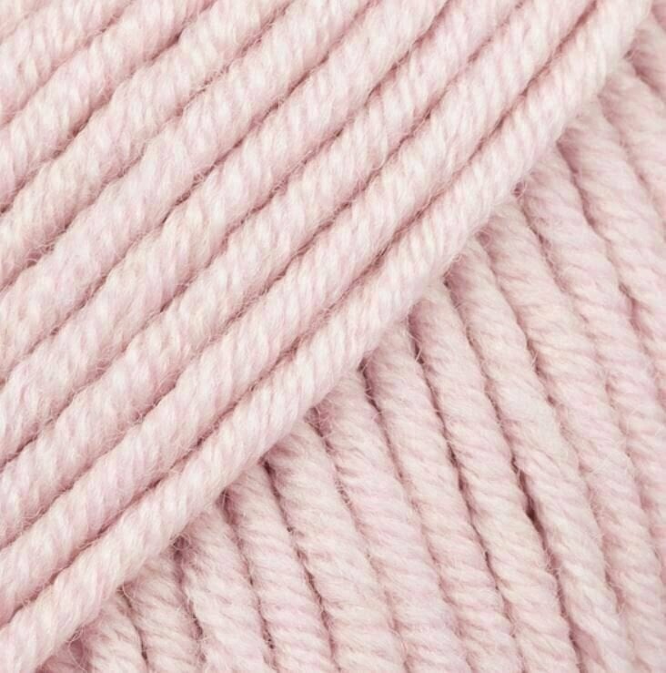 Fil à tricoter Drops Big Merino 22 Powder Pink