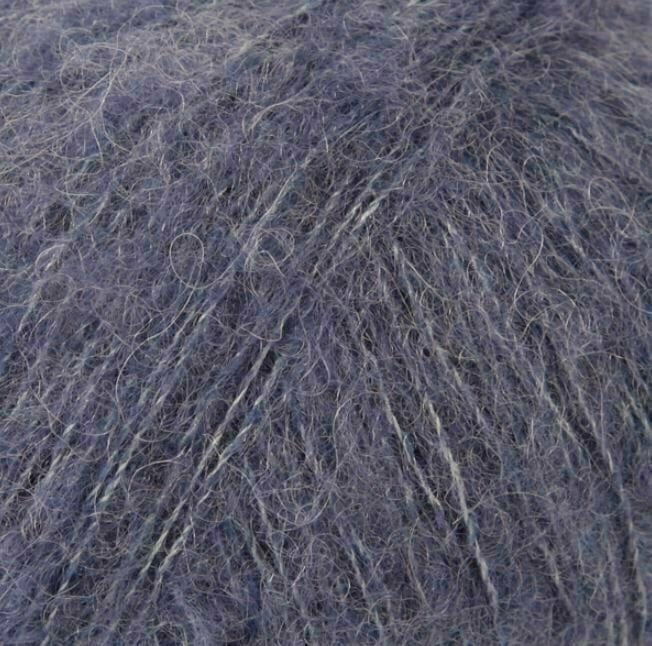 Fire de tricotat Drops Brushed Alpaca Silk 13 Denim Blue