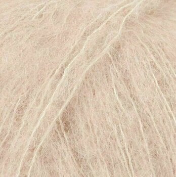 Pletací příze Drops Brushed Alpaca Silk 20 Pink Sand - 1