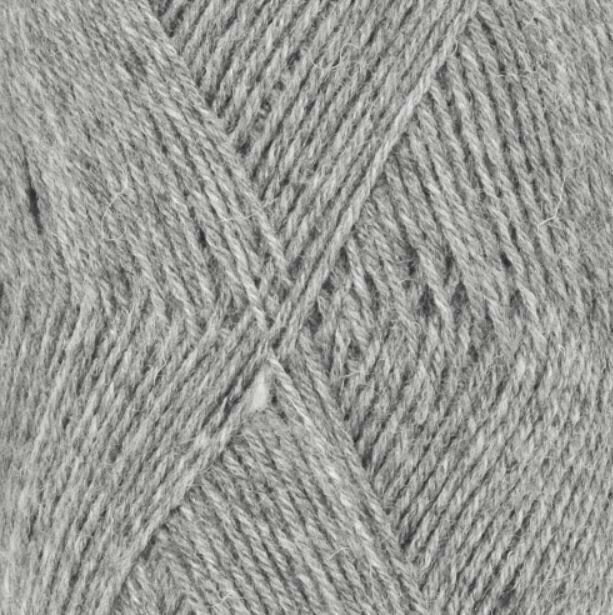Knitting Yarn Drops Fabel Uni Colour 115 Light Grey Knitting Yarn