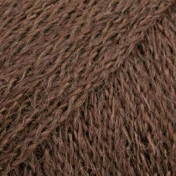 Knitting Yarn Drops Sky Uni Colour 21 Hot Chocolate - 1