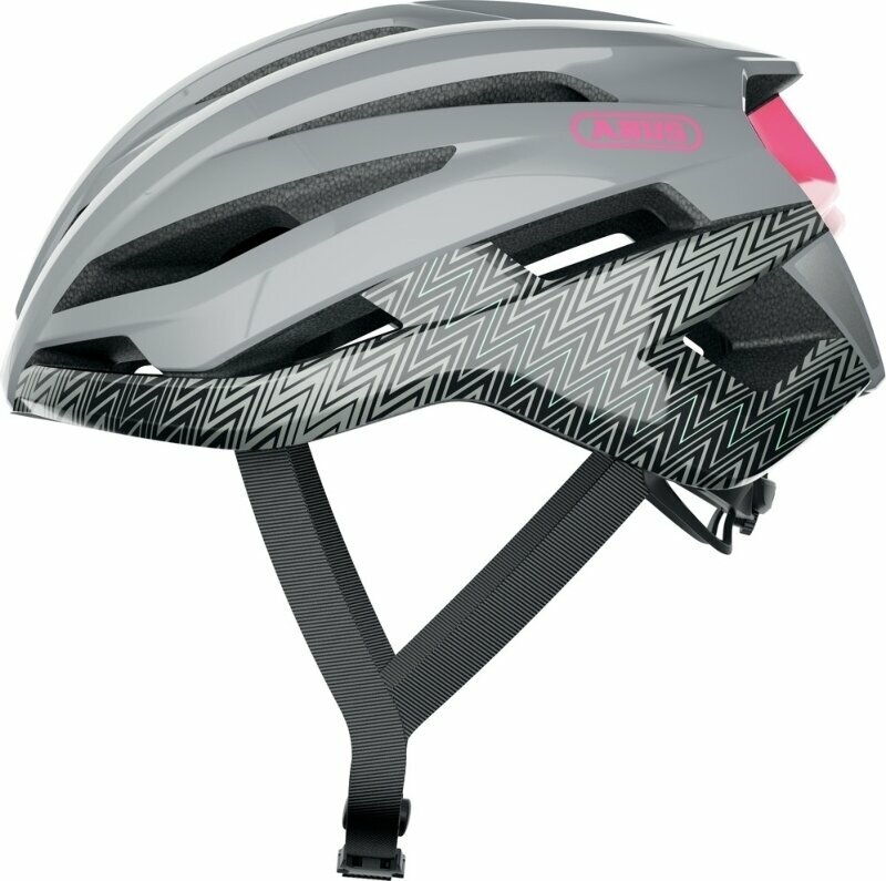 Cyklistická helma Abus StormChaser Zigzag Grey L Cyklistická helma