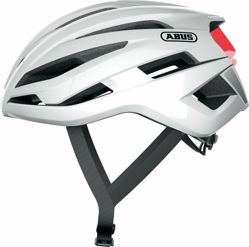 Kask rowerowy Abus StormChaser Race White L Kask rowerowy