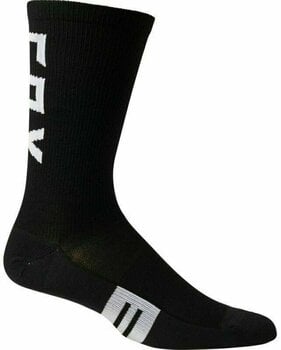 Kerékpáros zoknik FOX 8 Flexair Merino Sock Black S/M Kerékpáros zoknik - 1