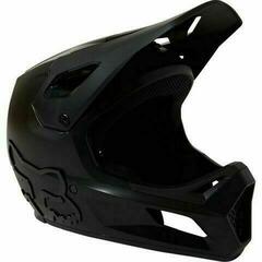 Casco de bicicleta FOX Rampage Helmet Black/Black M Casco de bicicleta