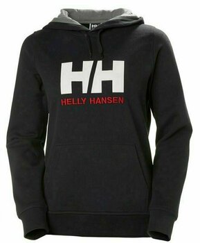 Hoodie Helly Hansen Women's HH Logo Hoodie Navy M - 1