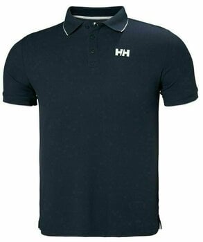 Camisa Helly Hansen Men's Kos Quick-Dry Polo Camisa Navy 2XL - 1