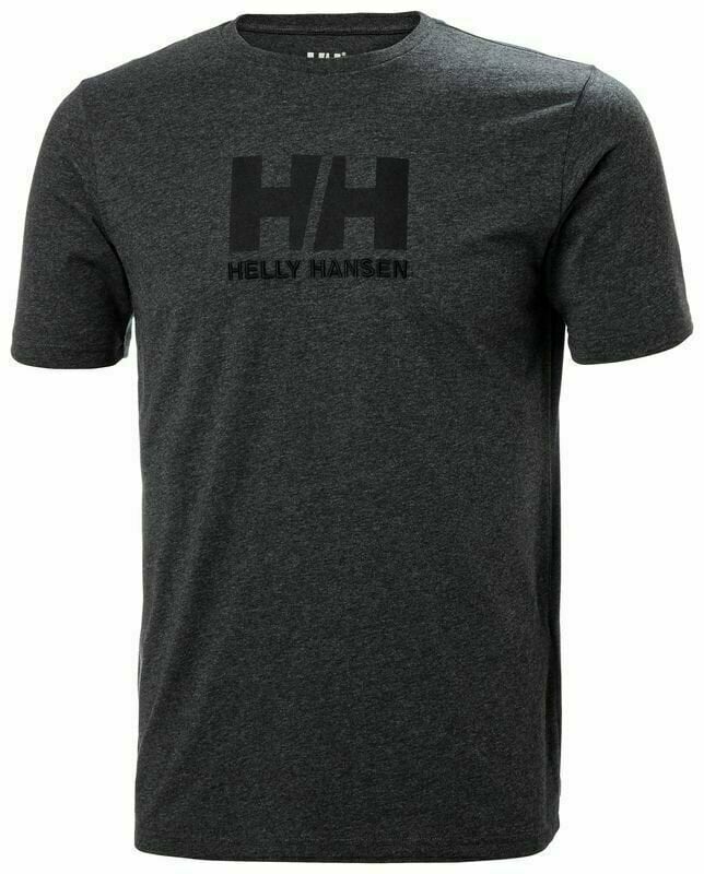 Tričko Helly Hansen Men's HH Logo Tričko Ebony Melange M