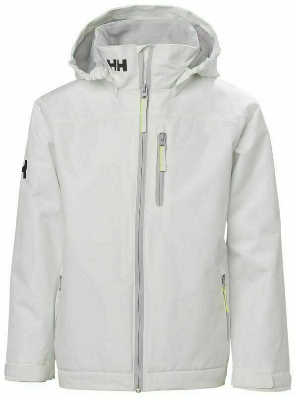 Detské jachtárske oblečenie Helly Hansen Jr Crew Midlayer Detské jachtárske oblečenie White 140