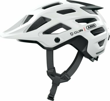 Bike Helmet Abus Moventor 2.0 Quin Quin Shiny White S Bike Helmet - 1