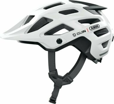 Bike Helmet Abus Moventor 2.0 Quin Quin Shiny White L Bike Helmet - 1