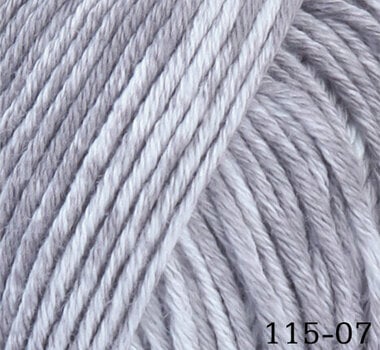 Knitting Yarn Himalaya Denim 07 Light Grey Knitting Yarn - 1
