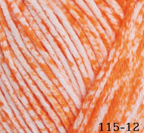 Knitting Yarn Himalaya Denim Knitting Yarn 12 Orange