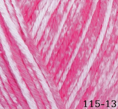 Knitting Yarn Himalaya Denim 13 Pink Knitting Yarn - 1