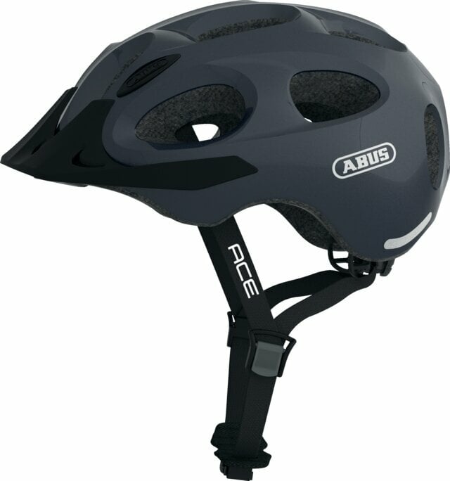 Photos - Bike Helmet ABUS Youn-I ACE Sparkling Titan S  66783 