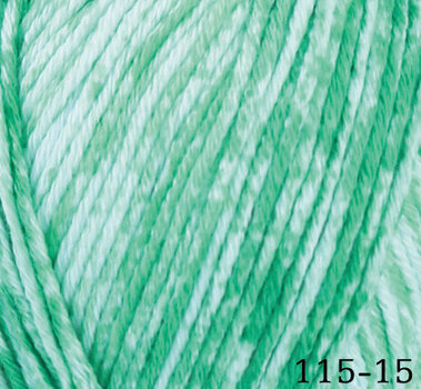 Fil à tricoter Himalaya Denim 15 Green - 1