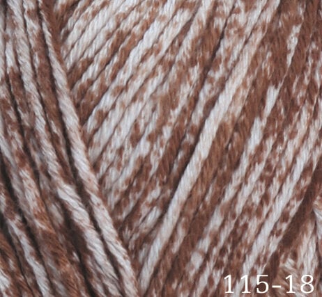 Fil à tricoter Himalaya Denim 18 Brown Fil à tricoter