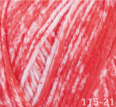Fil à tricoter Himalaya Denim 21 Pomegranate - 1