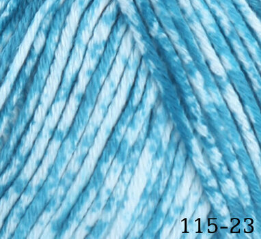 Knitting Yarn Himalaya Denim 23 Mint Knitting Yarn - 1