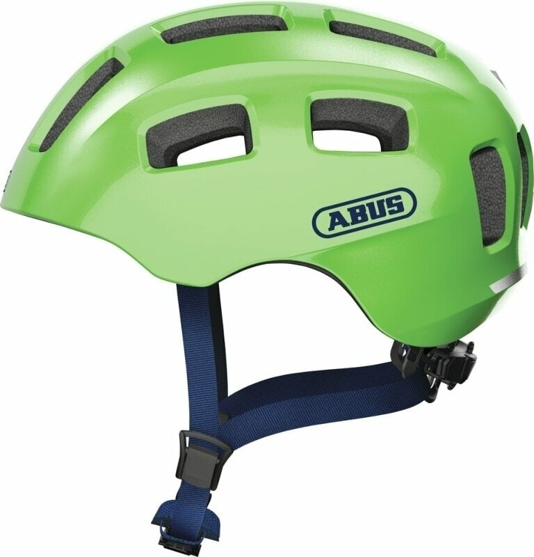 Dětská cyklistická helma Abus Youn-I 2.0 Sparkling Green S Dětská cyklistická helma