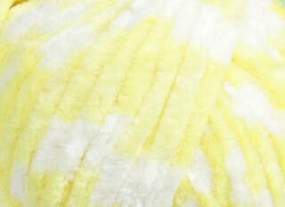 Strikkegarn Himalaya Dolphin Baby Colors 80426 White Yellow