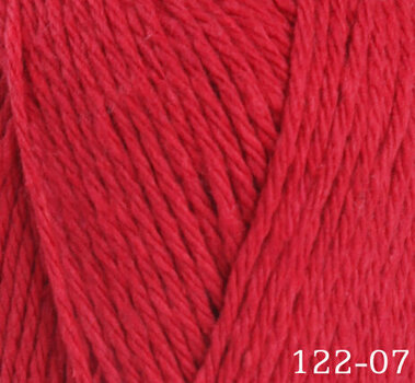 Knitting Yarn Himalaya Home Cotton 07 Red Knitting Yarn - 1